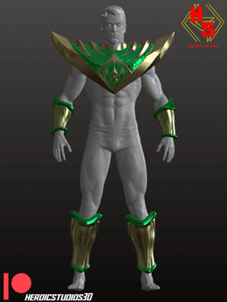 Lord Drakkon Armor 3d model