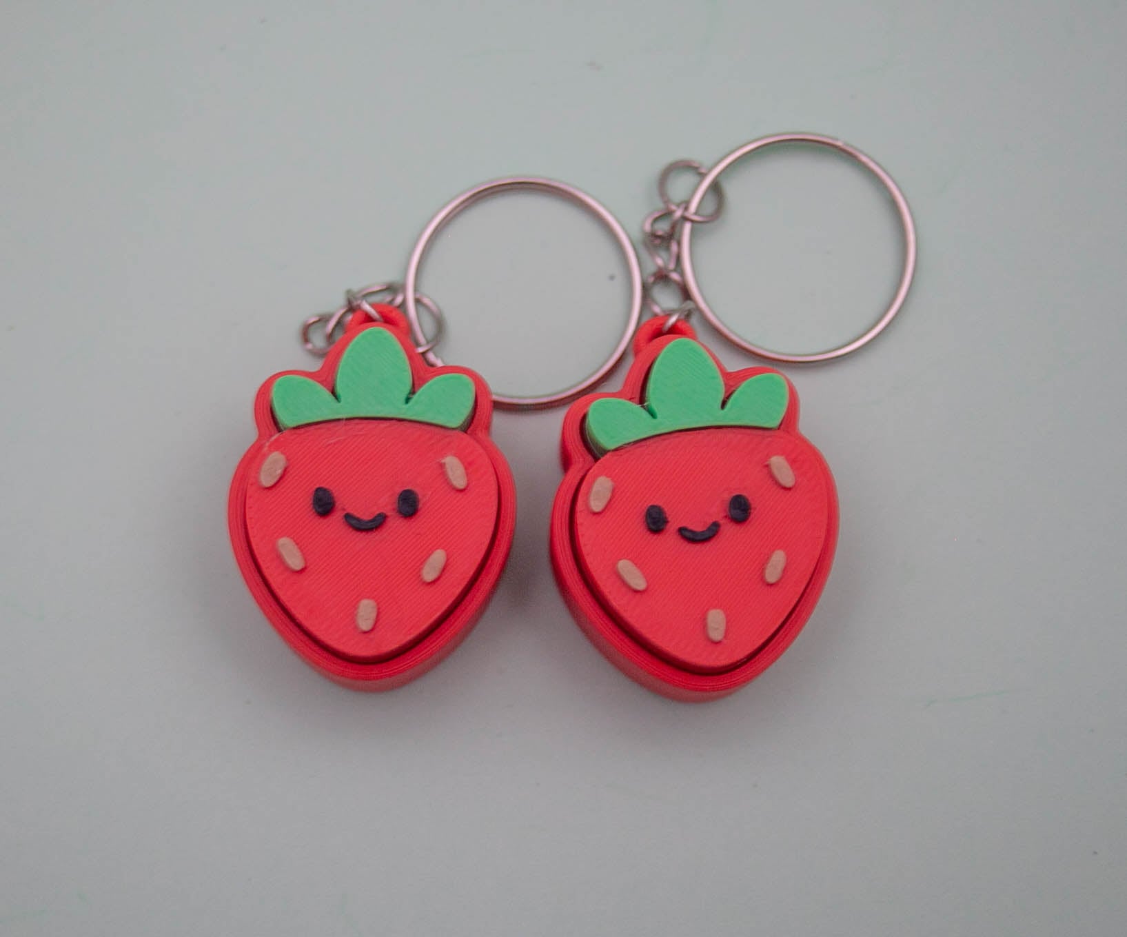 Fruit Clicky Keychains Bundle 3d model