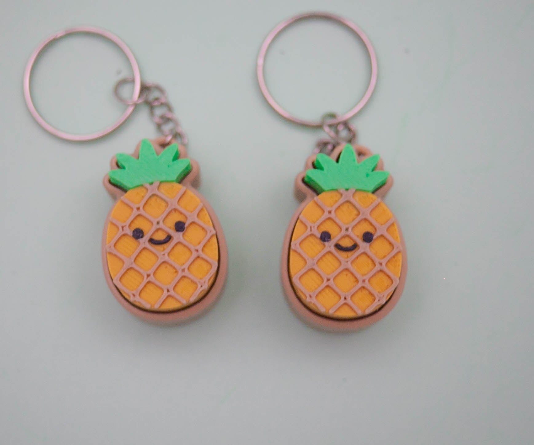 Fruit Clicky Keychains Bundle 3d model