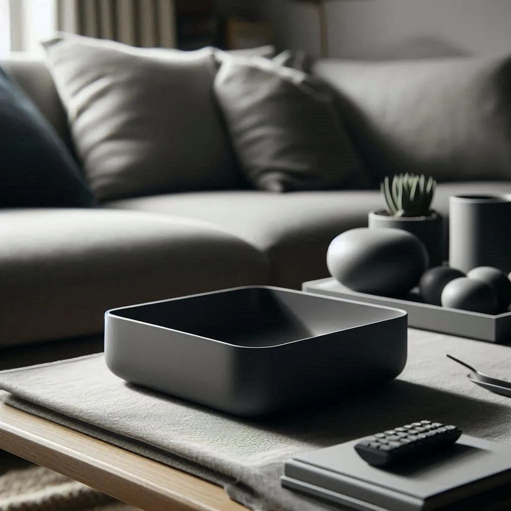Minimalist Bowl "Square Pot" 3d model