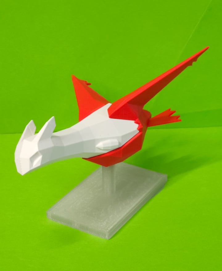 Latias Low Poly Pokemon 3d model