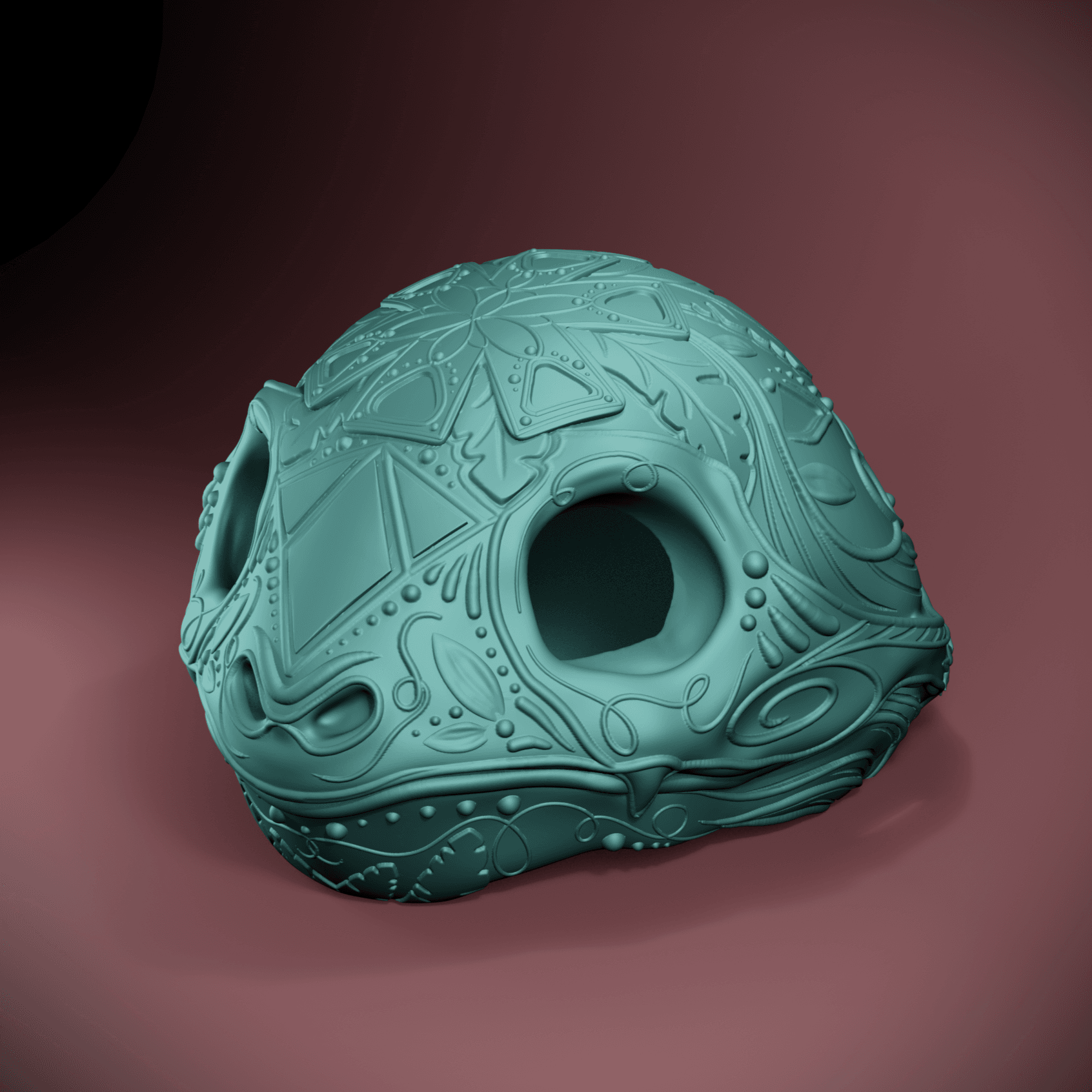 Ornate Venusaur Skull (Pokemon) 3d model