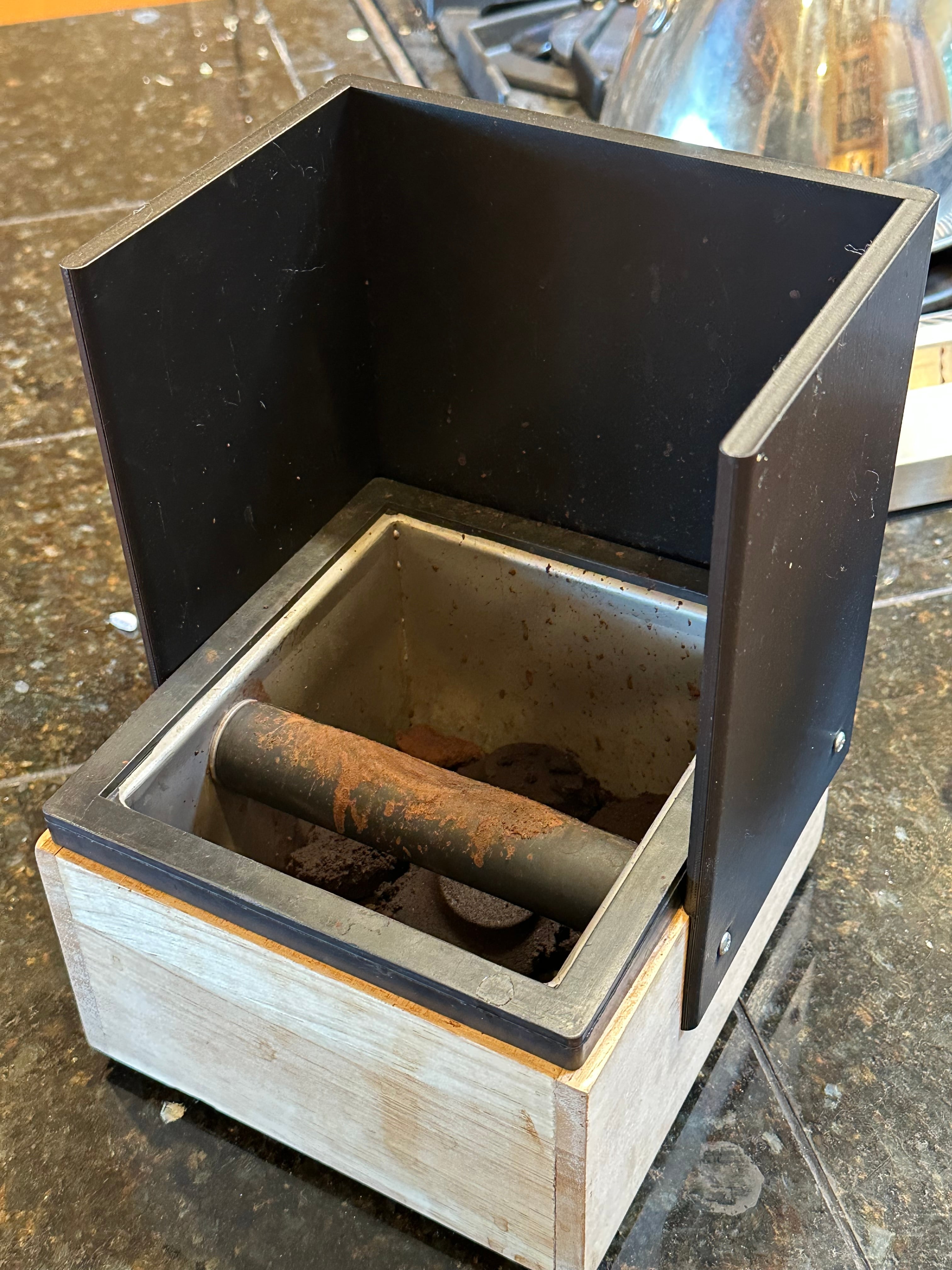 Coffee Knock Box Shield 3d model