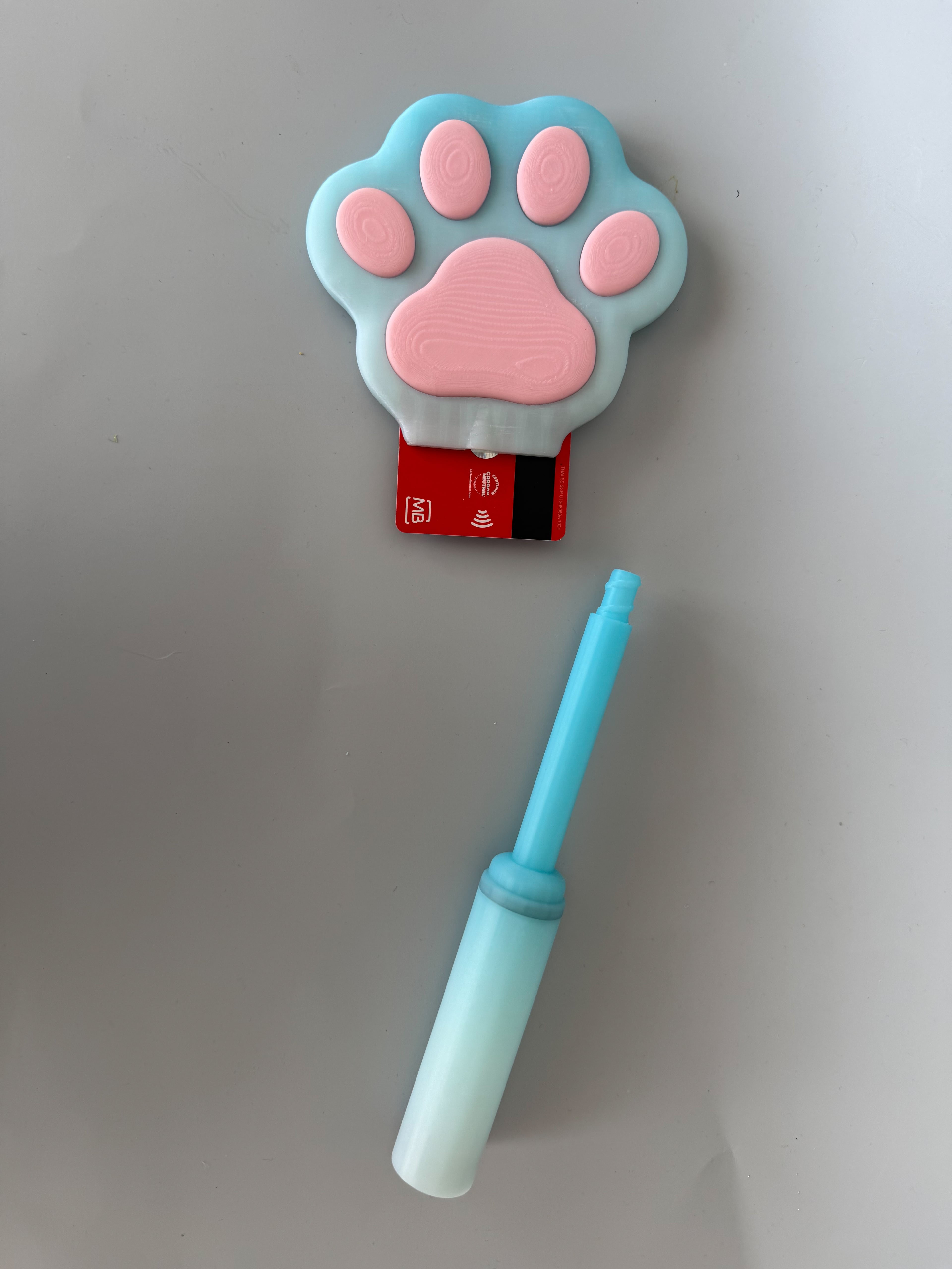 Cat Paw Credit Card Payment Wand 3d model
