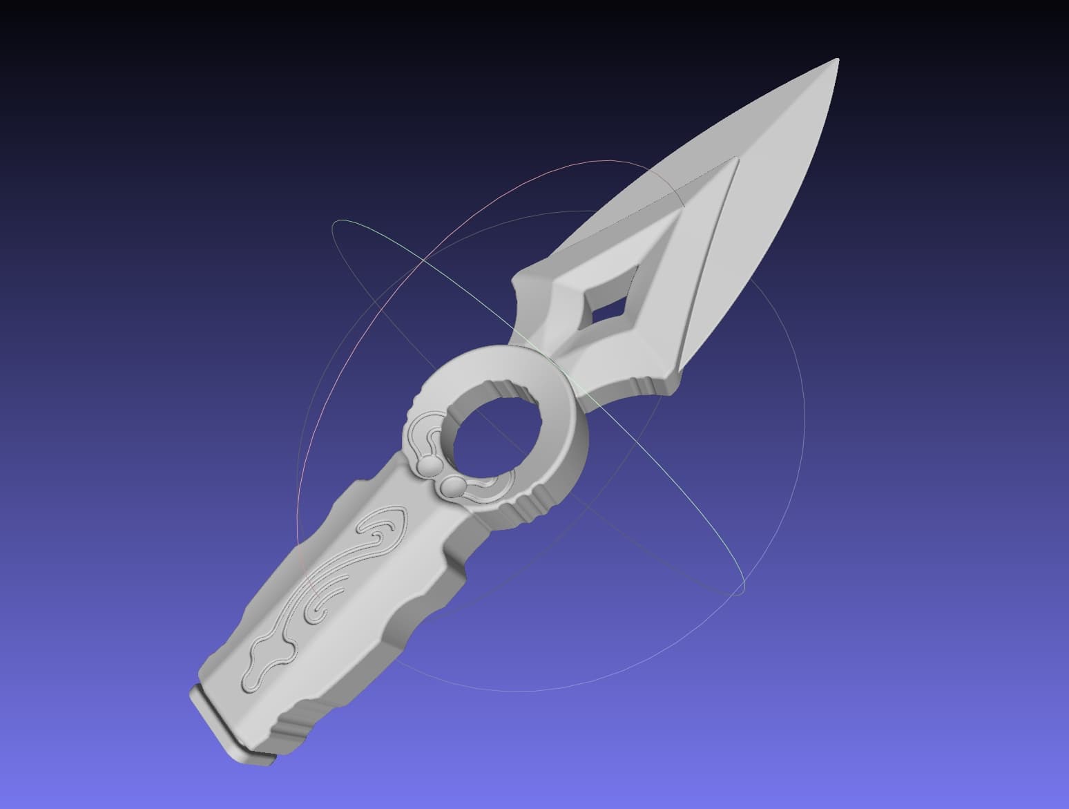 Valorant Jett Knife 3d model