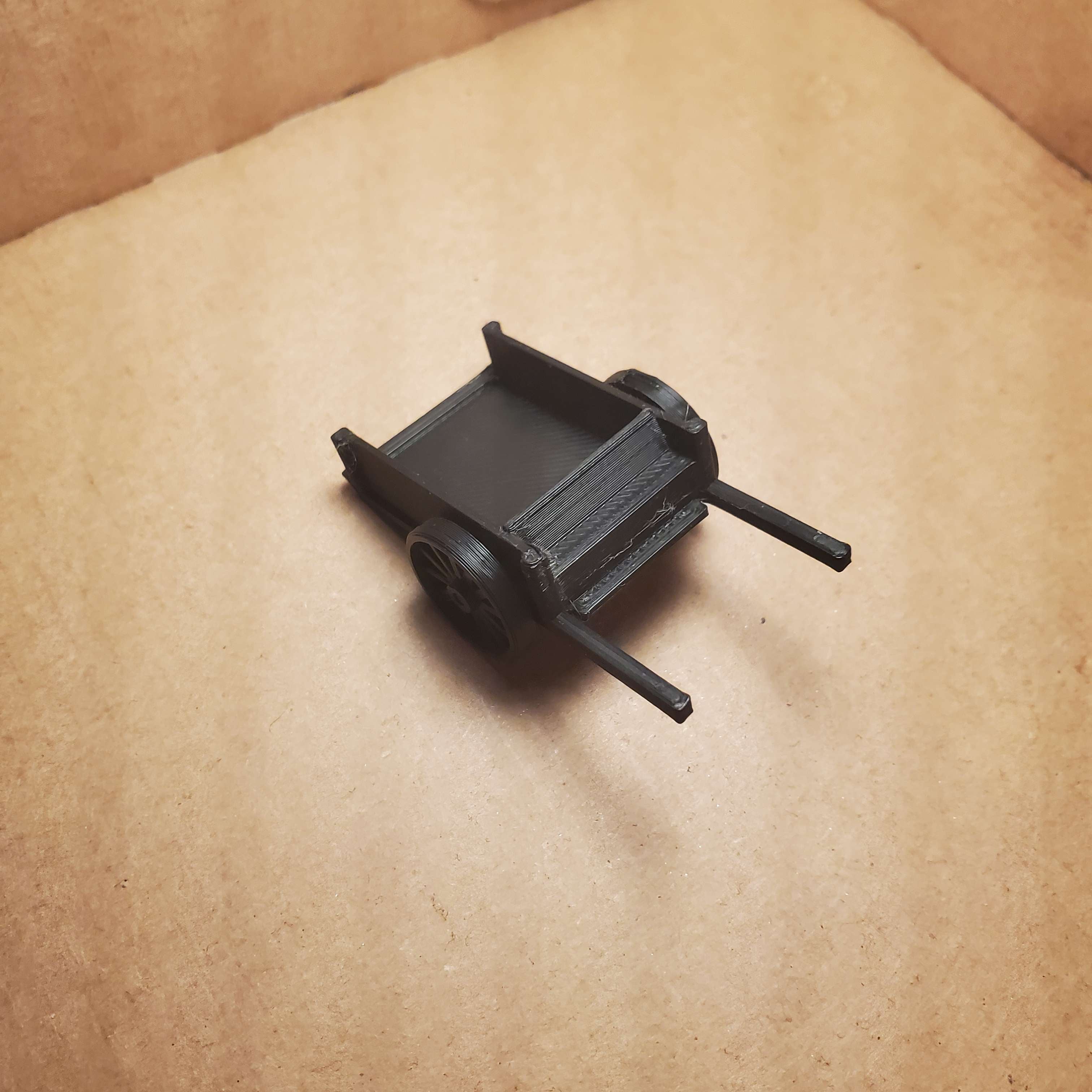 Simple Cart for Tabletop Gaming 3d model