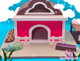 Mini Sheep and Barn Flexi Set 3d model