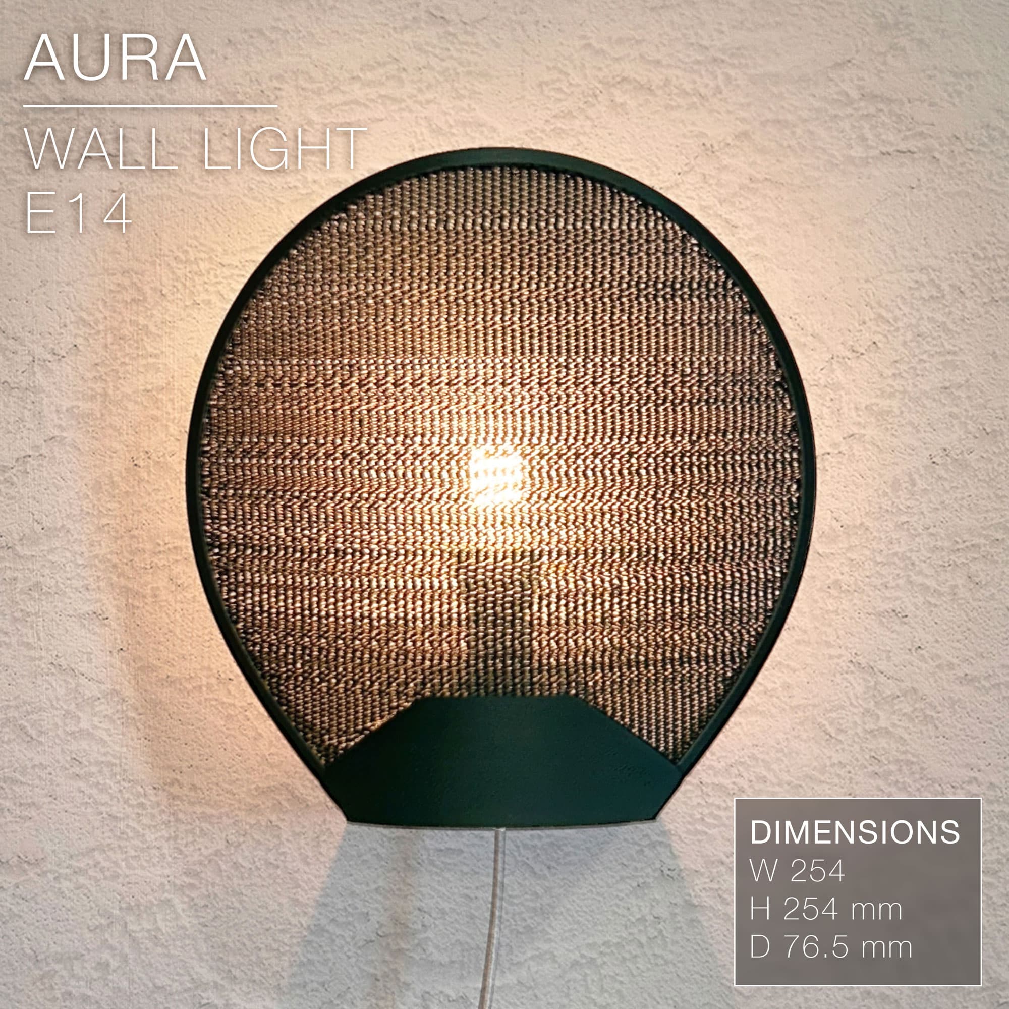 AURA | wall light E14 & E27 3d model