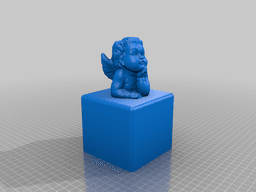 Garden post angles 3d model