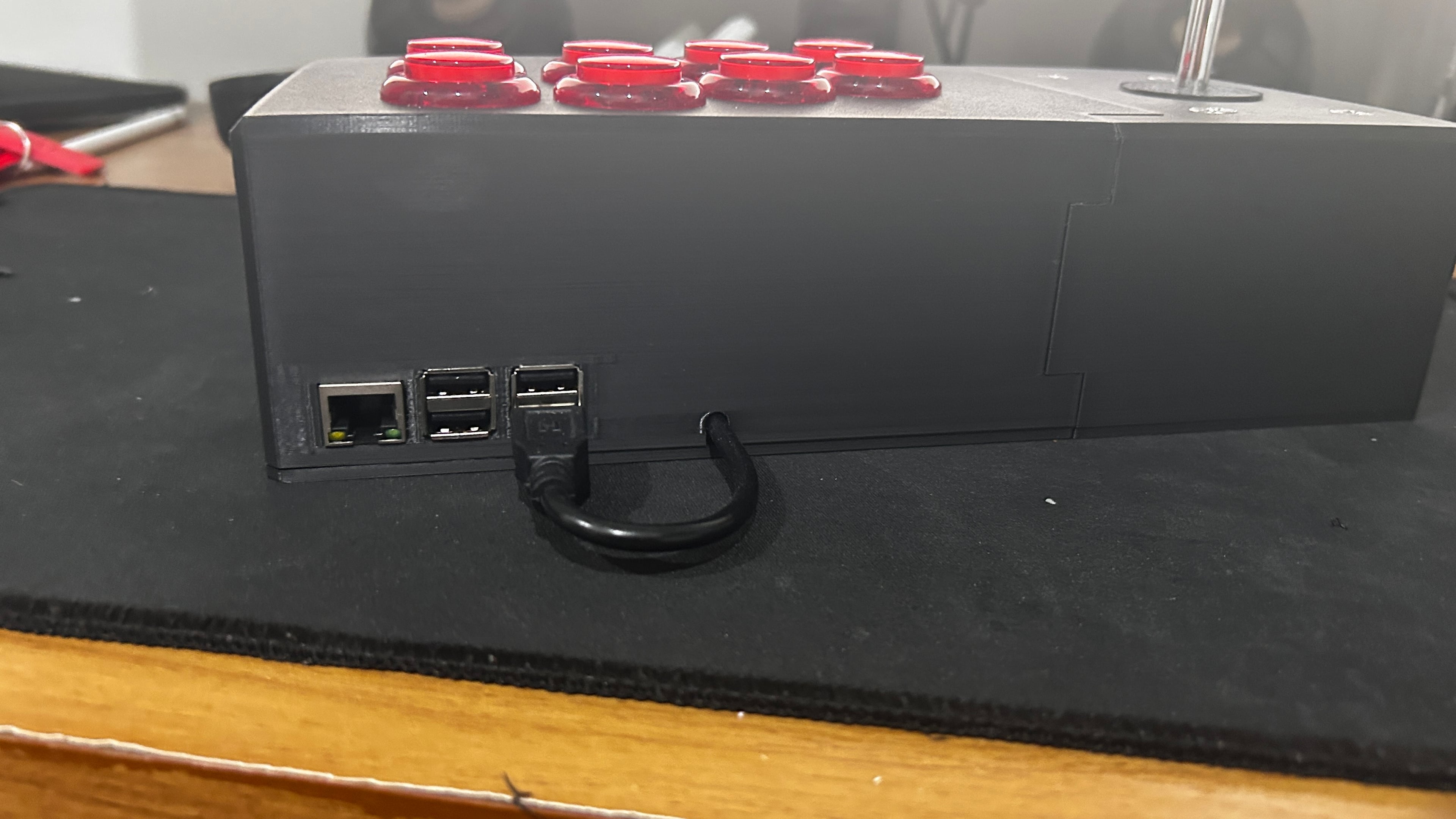 Desktop Arcade Controller (Raspberry Pi) 3d model