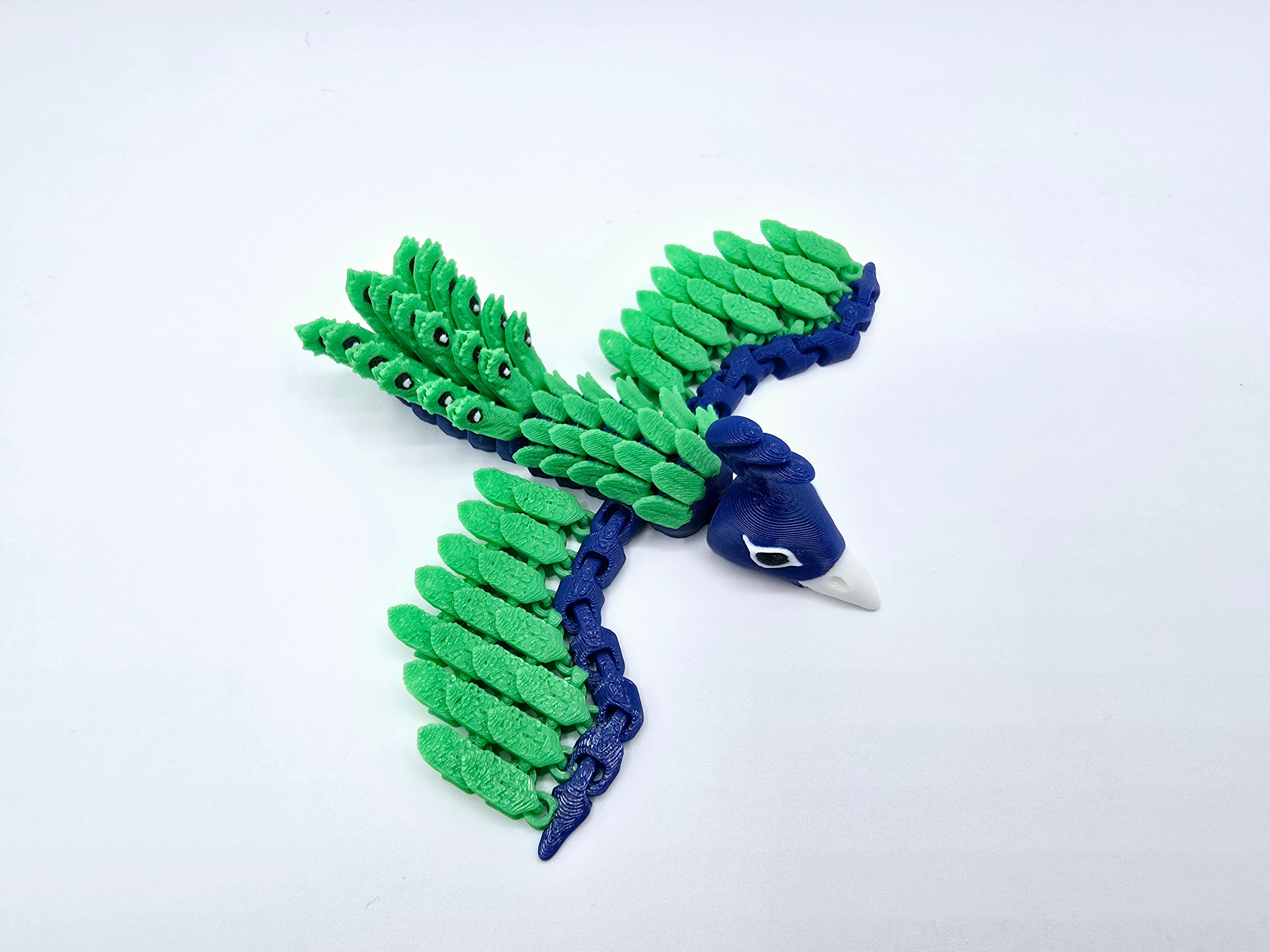 POCKET PET FLEXI PEACOCK 3d model