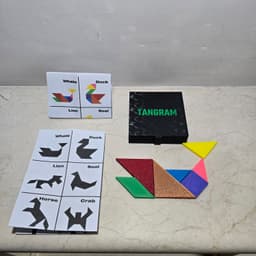Tangram puzzle 3d model