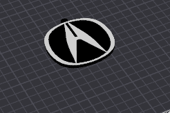 Keychain: Acura II 3d model