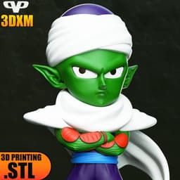 Dragon Ball Piccolo Chibi STL for 3D Printing ChibiSTL 3DXM 3d model