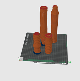 Pool Noodle Double Saber 2 3d model