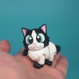 Flexi Articulated Ragdoll cat 3d model