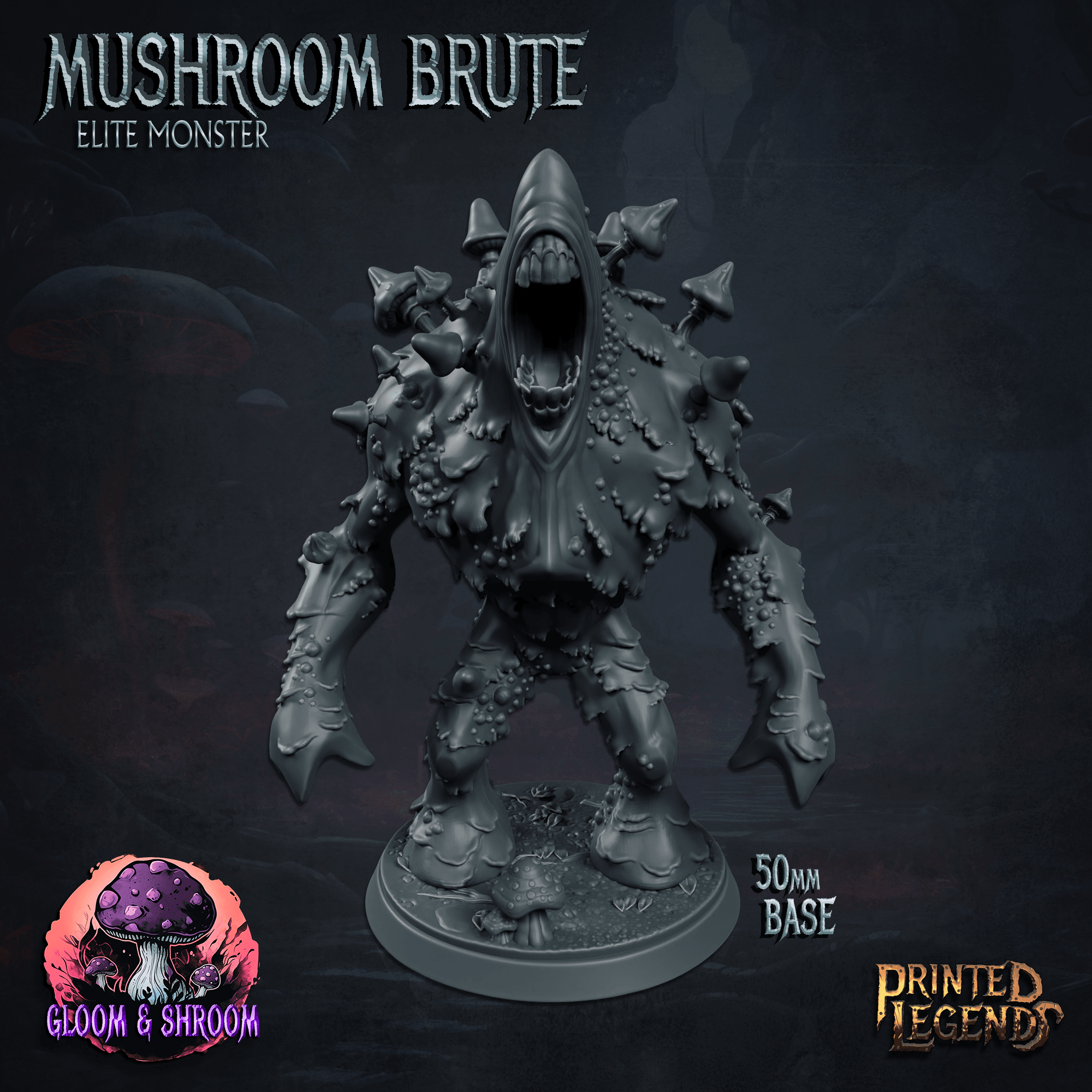 Mushroom Brute 01 (50mm Base) 3d model