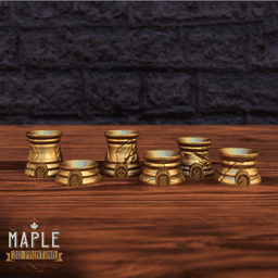 Pokemon Chess Set - Customizable - Support Free 3d model