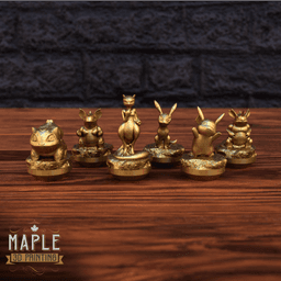 Pokemon Chess Set - Customizable - Support Free 3d model