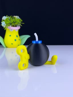 Sitting Bob-omb 3d model