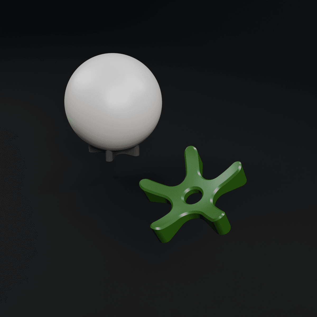 Ball bases 3d model