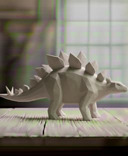 STEGOSAURE LOWPOLY 3d model