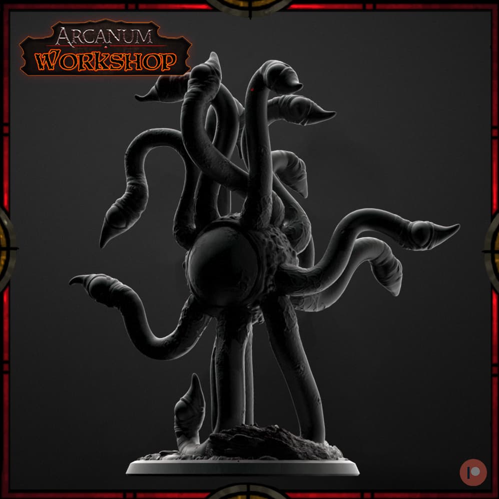 The Sprawling Monster 3d model