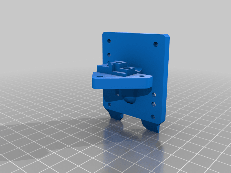 BLV Nimble Mosquito mount 3d model