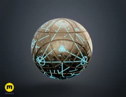 Ahsoka Star Map with Stand 3d model
