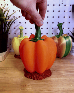 Screaming Pepper 3d model