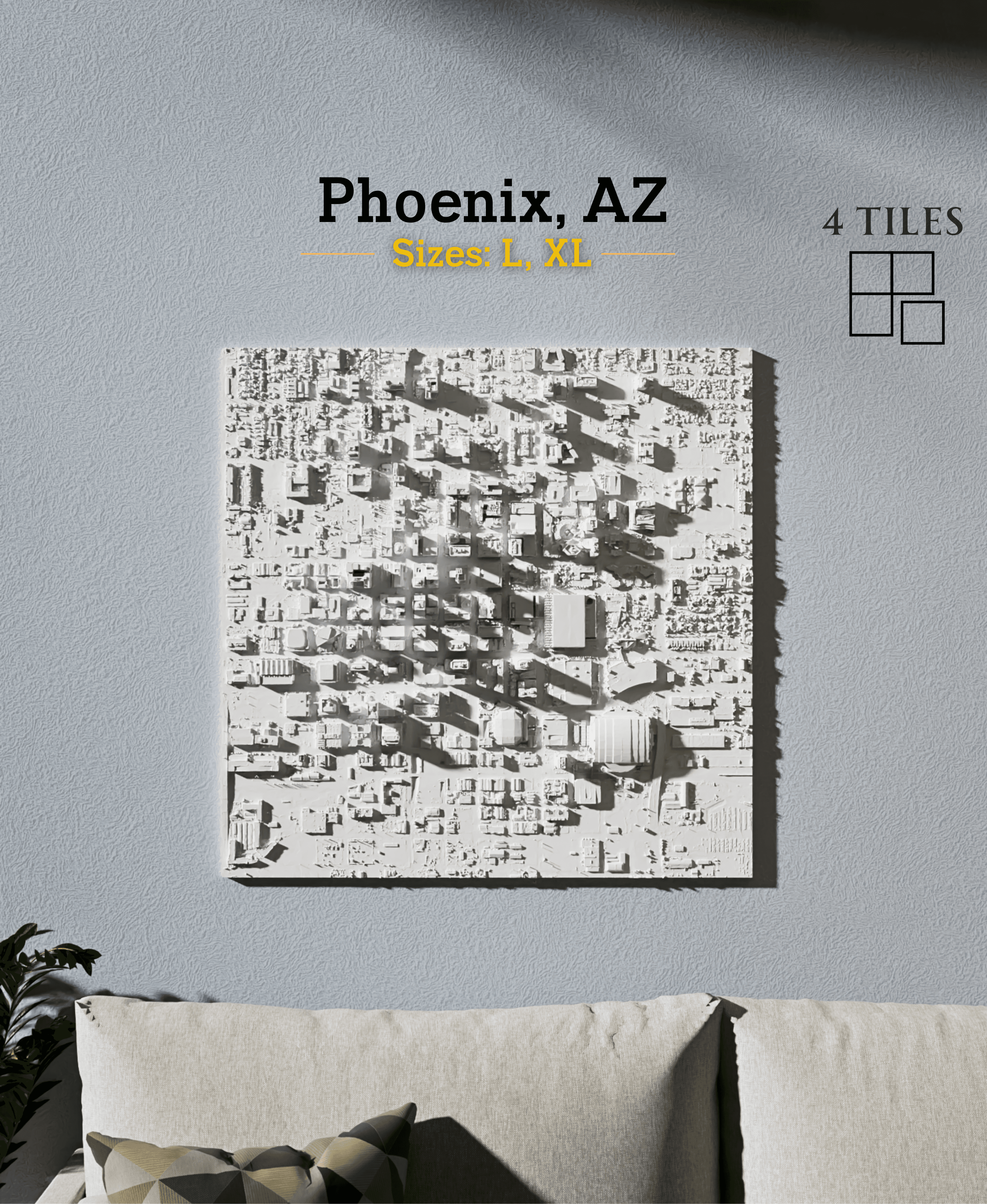 Phoenix, AZ - L & XL 3d model