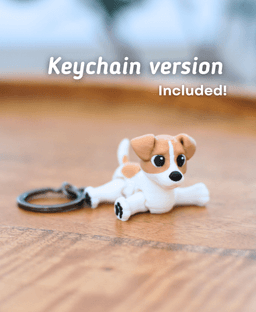 Ludo Jack Russel - Articulated Fidget Dog 3d model