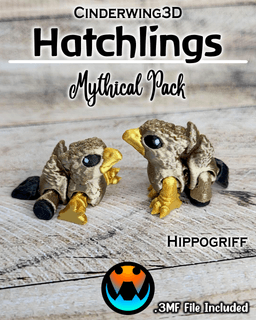 Hippogriff - Cinder Hatchling 3d model