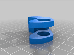 Flashlight clamp 3d model