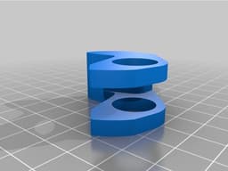 Flashlight clamp 3d model