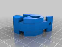 Flashlight clamp 3d model