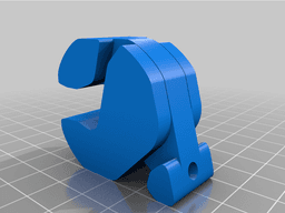 Flashlight clamp 3d model