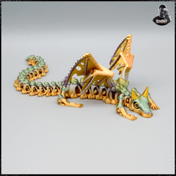 Skeleton Dragon V2 - Multicolor - Members Exclusive 3d model