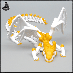 Skeleton Dragon V2 - Multicolor - Members Exclusive 3d model