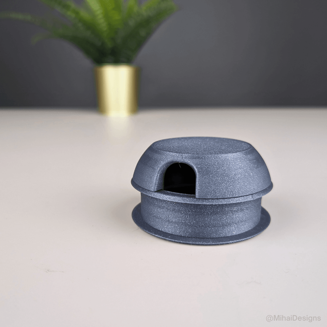 Cable desk grommet 60mm 3d model