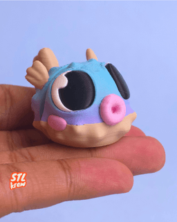 Cute articulated puffer fish - Puffy 3d model