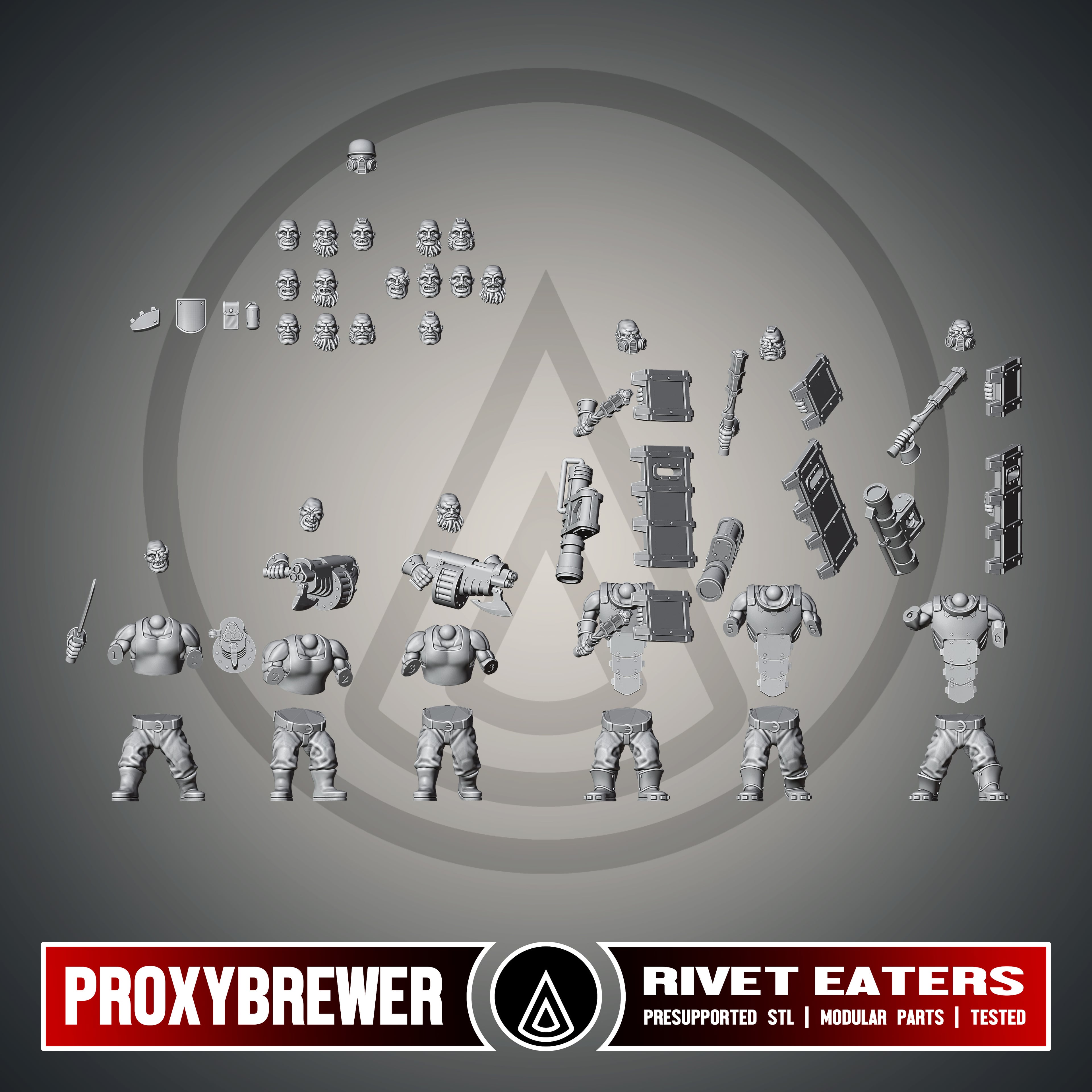 Rivet Eaters 3d model