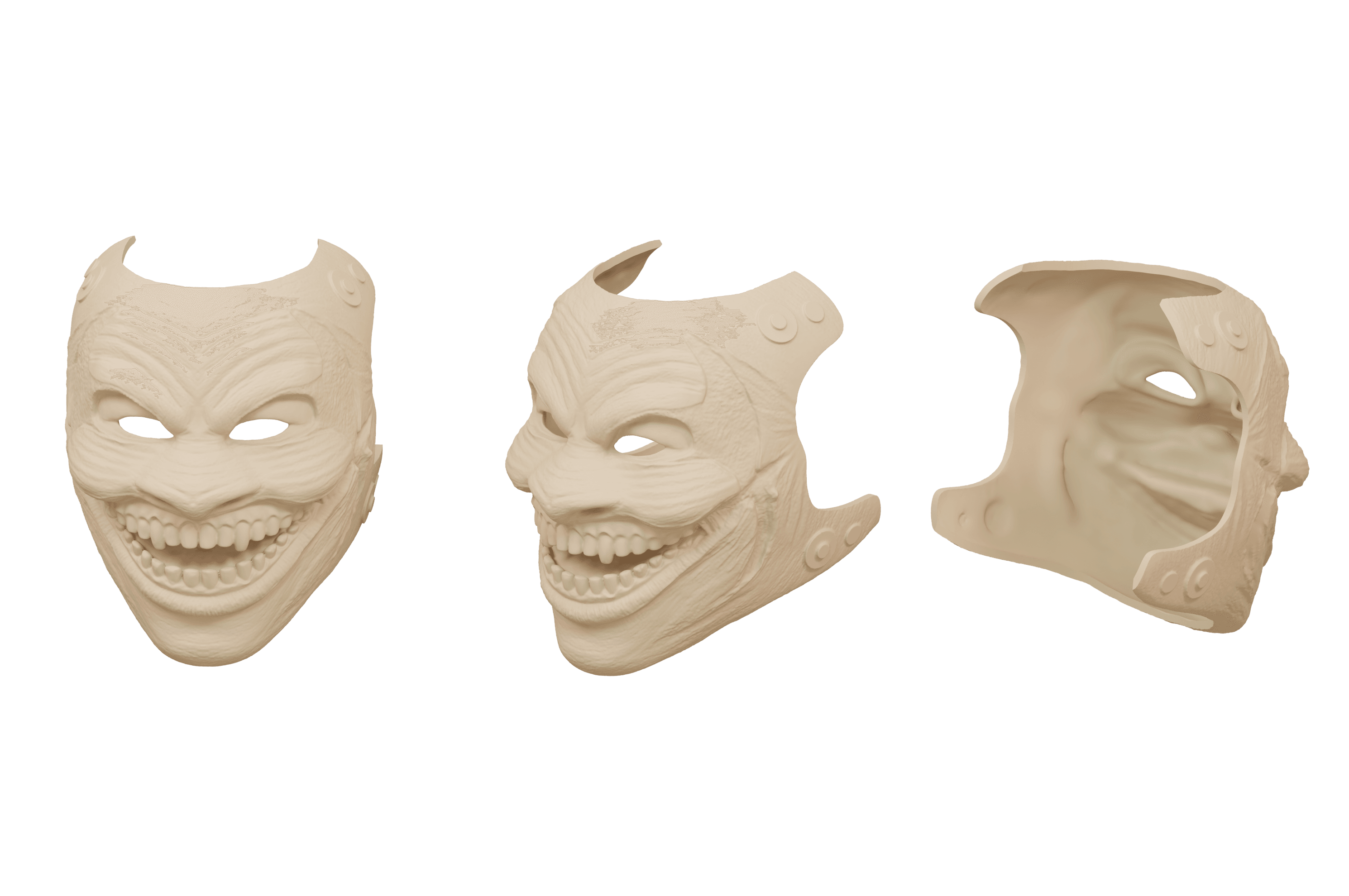 Bray Wyatt Mask 3d model