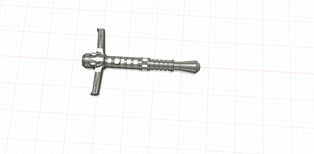 Medieval Jedi Lightsaber 3d model