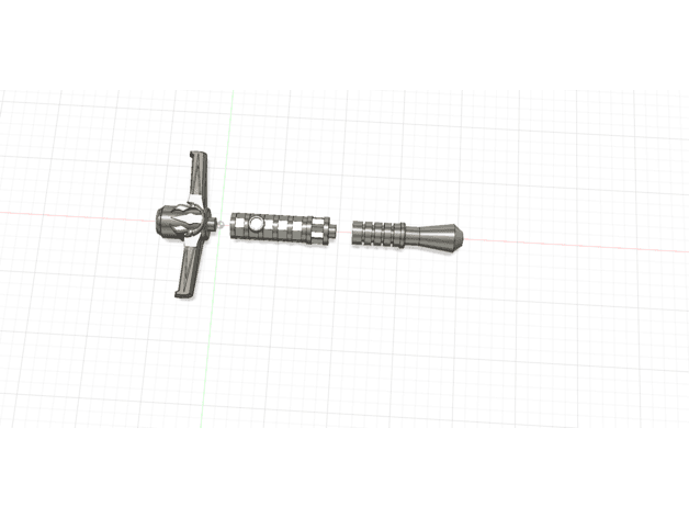 Medieval Jedi Lightsaber 3d model