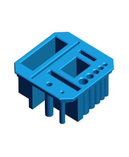 1x1 - 3D Printer Tools - Multibin Top.stl 3d model