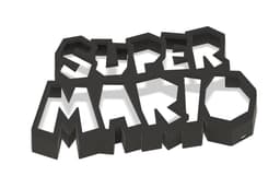 Super Mario Night Light/Light Box 3d model