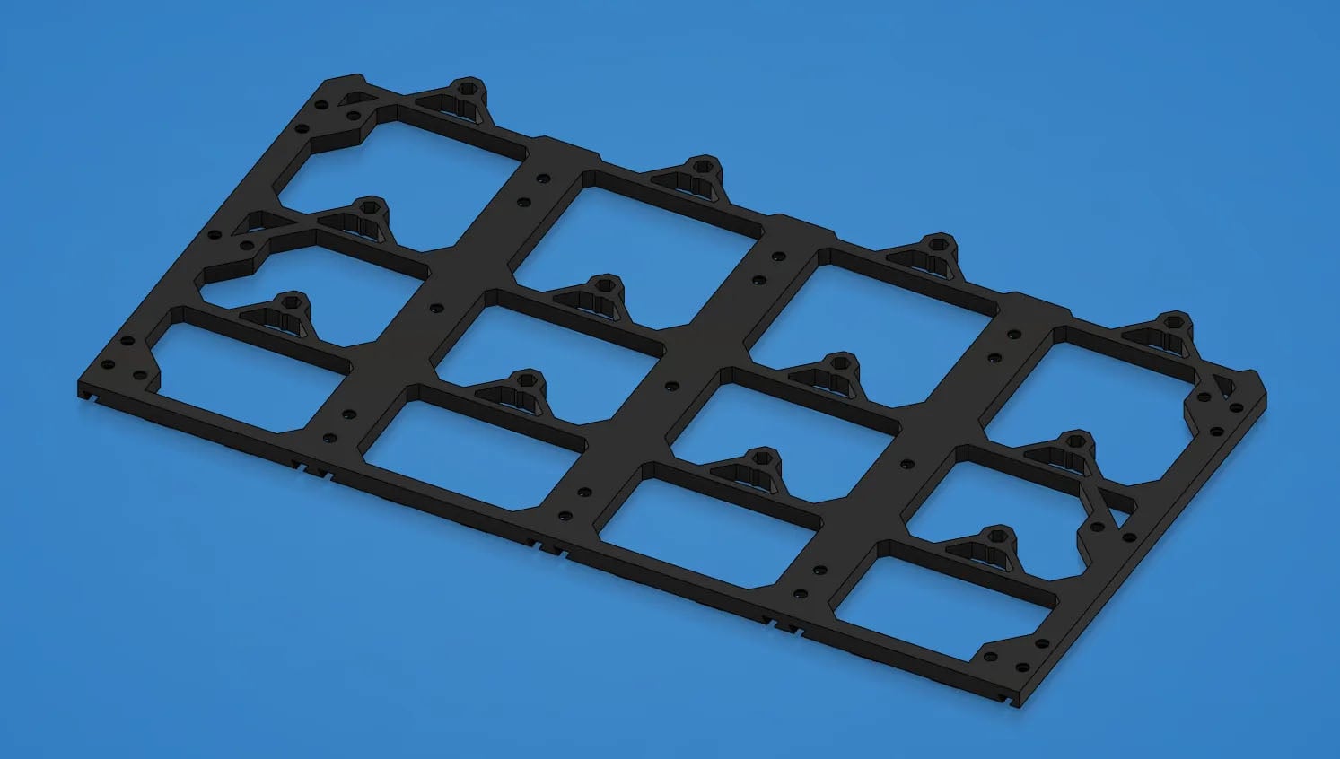 GEN2-QS Rails CAD Files 3d model