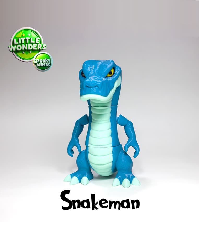 Snake Man (Spooky Minis) 3d model