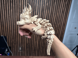 Articulated Autumns Dragon STL.stl 3d model